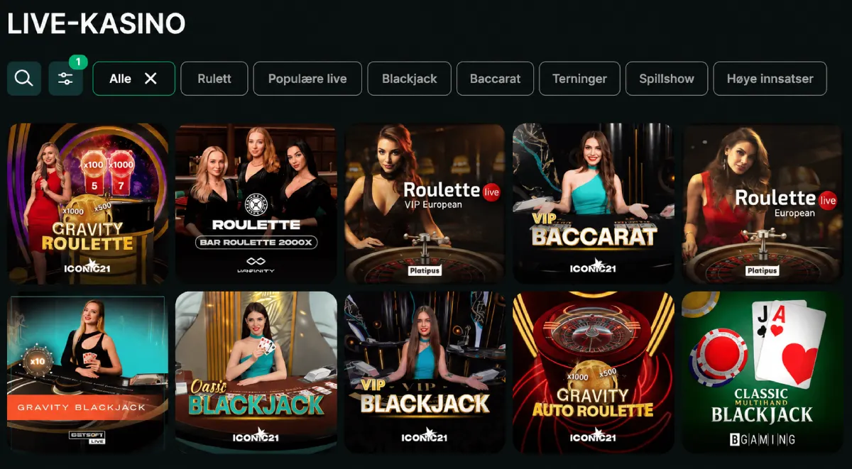 LuckyGem Live Casino